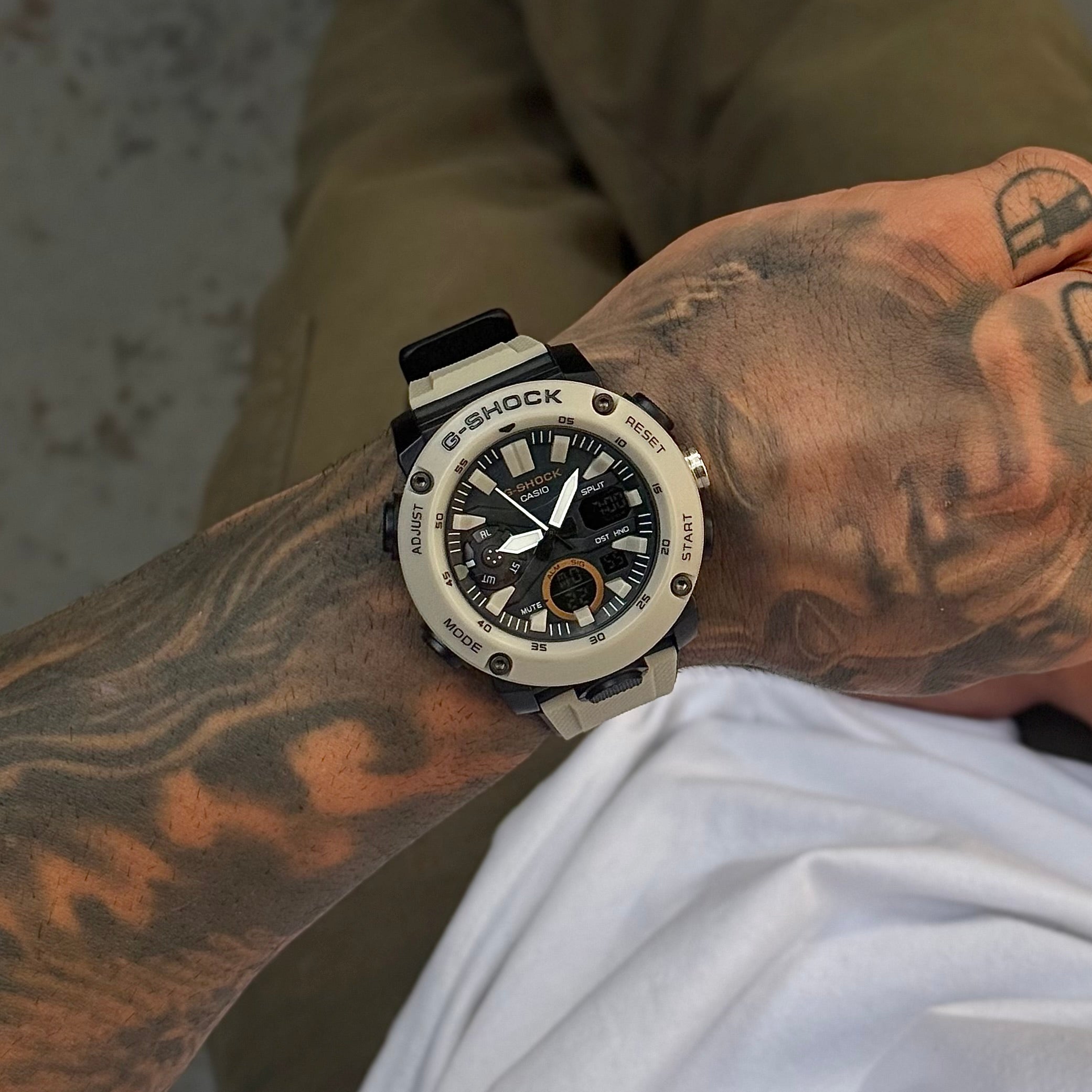 G-SHOCK カーボンコアガード ミリタリー カーキ GA-2000-3AJF GA-2000-2AJF】ミリタリーはお好きですか？【 GA-2000-3AJF