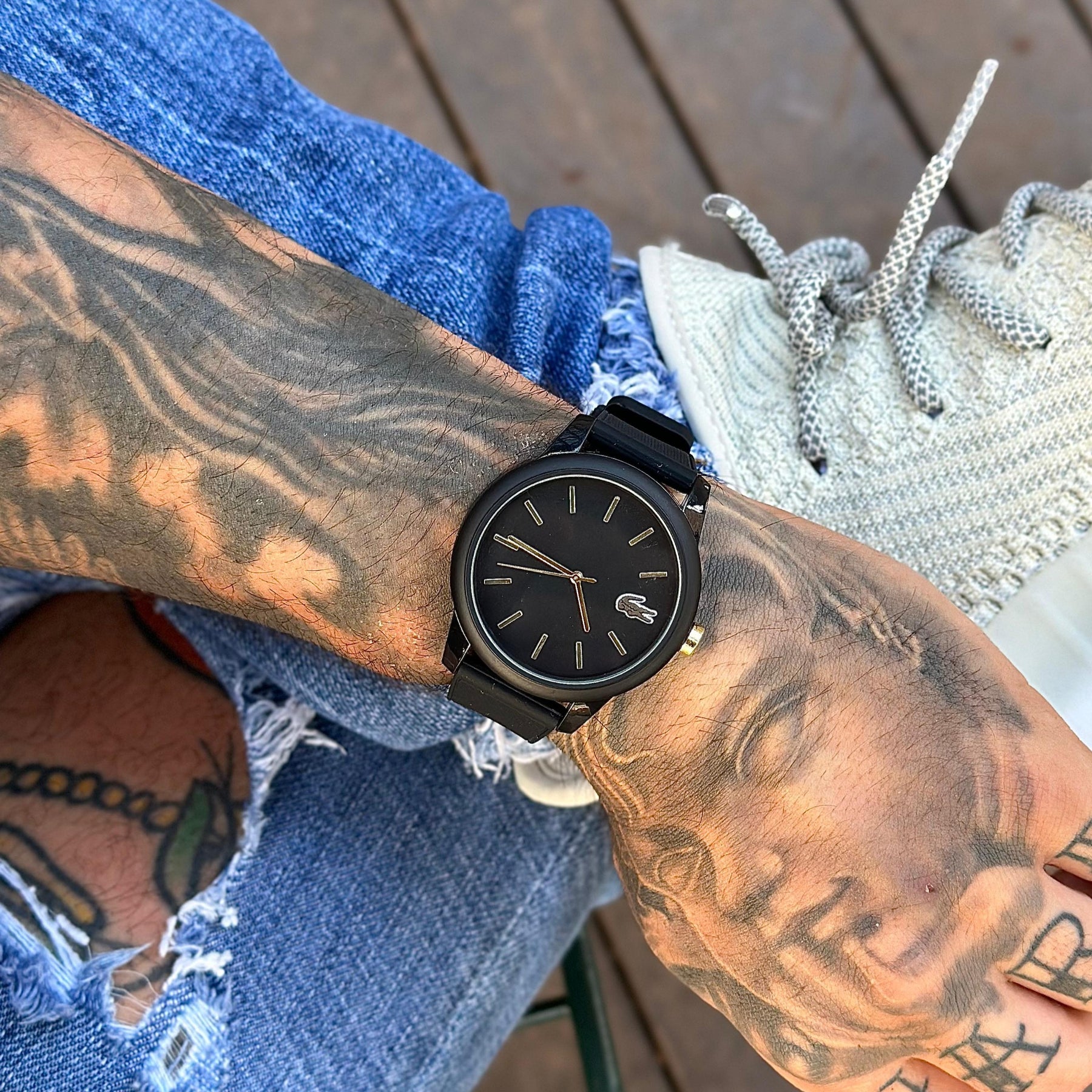 RELOJ DE GOMA LACOSTE